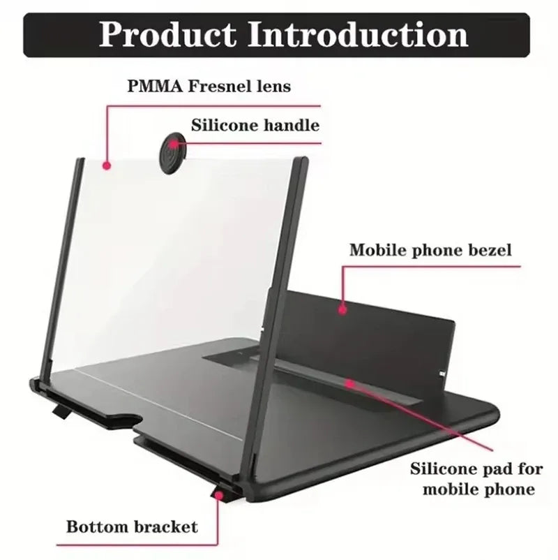 3D Smartphone Screen Magnifier