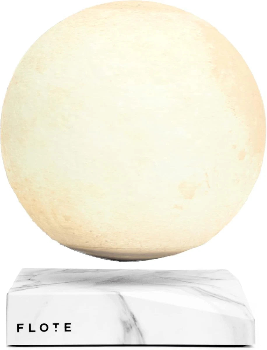 Levitating Moon Table Lamp, Magnetic Floating & Spinning Light