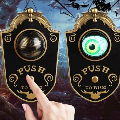 Halloween Doorbell, Animated Eyeball with Spooky-Sounds