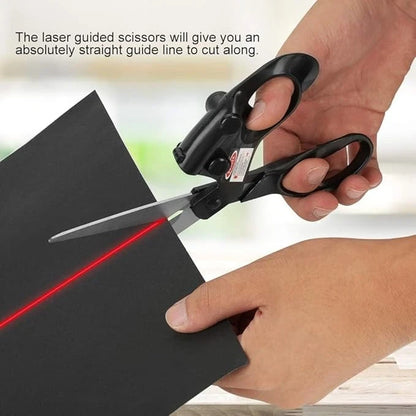 Laser Guided Sewing Scissors, Stainless Steel for Home